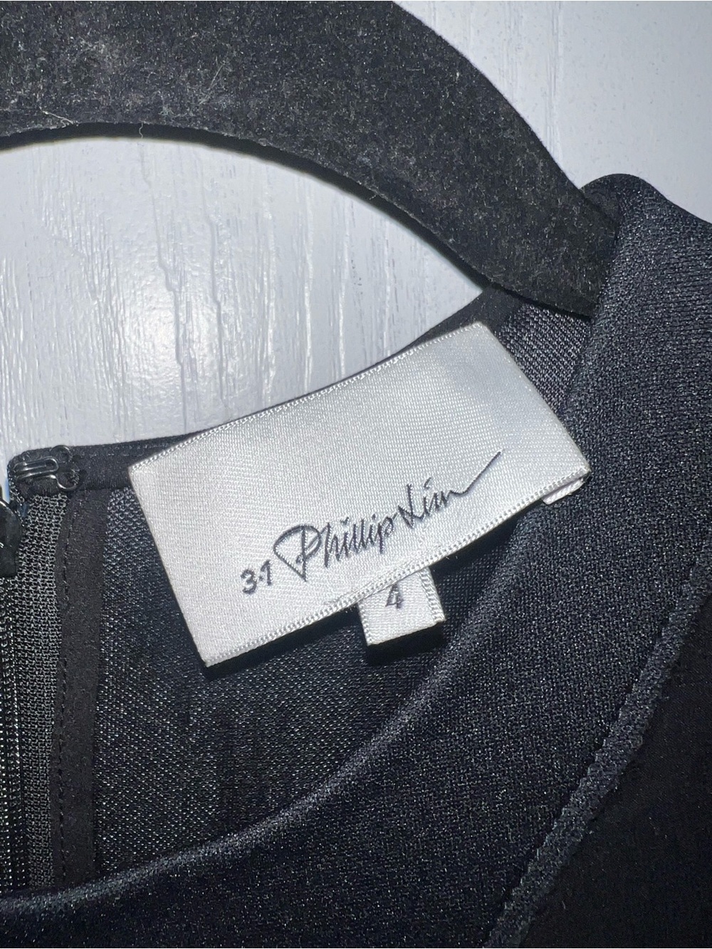 3.1 Phillip Lim Black Textured Dress